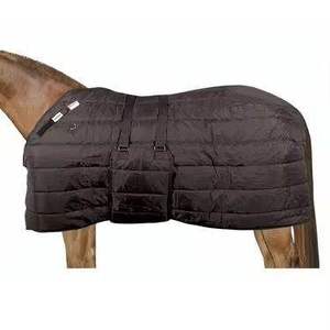Manta para Caballo, Tejido Oxford 600D, Negra, Cuello Estándar, Solapa Grande para la Cola, 2 Correas para las Patas, Impermeable, para Todas las Estaciones, Uso en Exteriores - Product Image 3