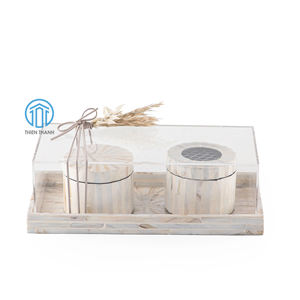 ชุดเตาบาคเกอร์ไข่มุกแม่แห่งศาสนาสำหรับเป็นของขวัญของตกแต่งบ้าน - Product Image 1