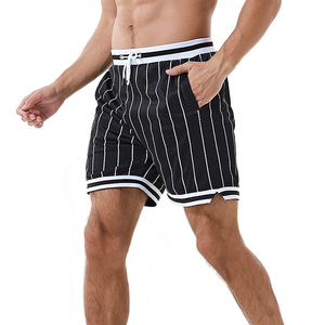 Short double en maille de polyester de sublimation de logo personnalisé Offre Spéciale pour hommes Short ample pour vêtements d'été pour hommes - Product Image 6