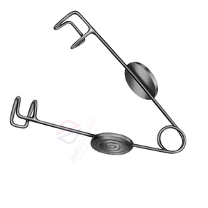 เครื่องถ่างตาอัลฟอนโซแบบพรีเมียมสำหรับเด็กทารก ใช้งานด้วยมือ นำกลับมาใช้ใหม่ได้ ทนทาน ปลอดภัย อุปกรณ์ผ่าตัดจักษุ ผลิตจากสแตนเลส - Product Image 1