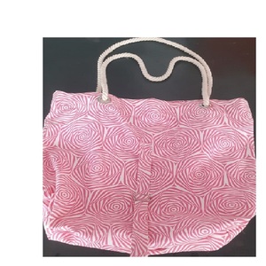 Écologique Vente en gros Multi-usages Poignée Femmes Épaule Gots Certificat 100% Coton Biologique Promotionnel Toile Dames Sacs - Product Image 6