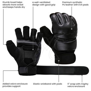 Guantes de Taekwondo de Cuero Ecológicos de Alta Calidad, Personalizables, Impermeables y Ligeros, para Artes Marciales - Product Image 2