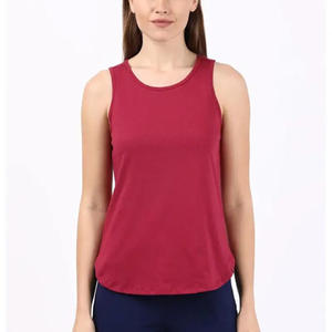 Wholesale Custom <b>Summer</b> <b>Tank</b> <b>Top</b> for Women New Fashionable 100% Cotton Jersey Sexy Breathable Fitness Wear Sleeveless Crewneck - Product Image 2