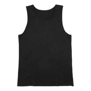 Camisetas sin mangas bordadas transpirables de talla grande para hombre de calidad superior estilo informal de secado rápido para atletas camisetas sin mangas de punto - Product Image 3