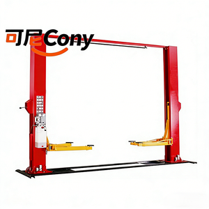 Sollevatore Idraulico a Due Colonne per Veicoli Pesanti 4T, Stabile, per Officine Auto, <span class=keywords><strong>Garage</strong></span> e Stazioni di Servizio - Product Image 2