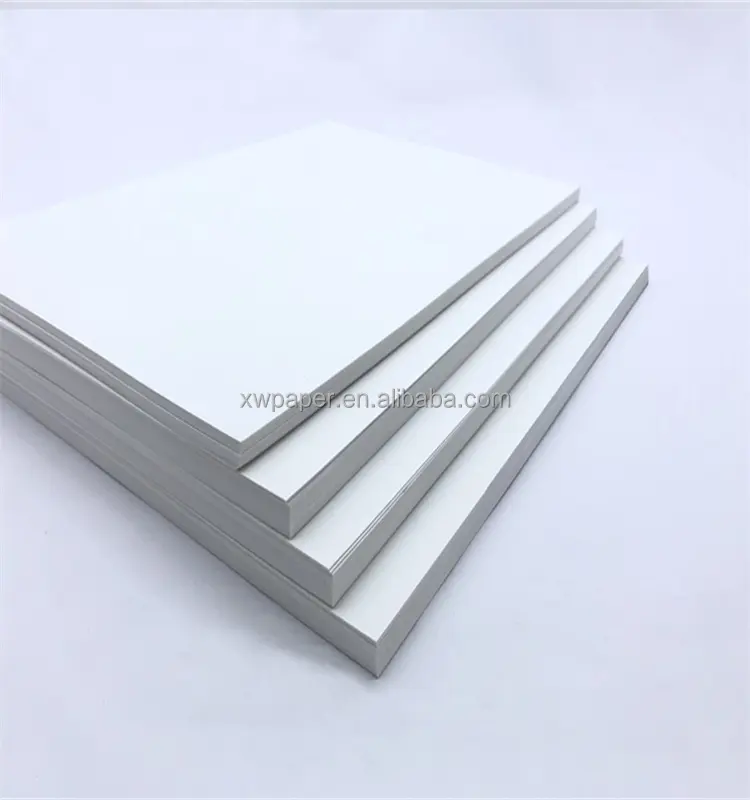 white bristol paper high bulk GC1 GC2/fbb/c1s ivory board cad plotter paper