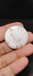 Cabujón de escolecita Rosa natural, cristal curativo de piedras preciosas para la fabricación de joyas, piedras preciosas sueltas UDGEMS, tamaños mixtos - Product Image 5