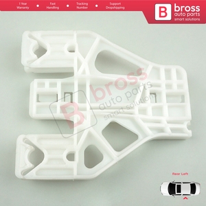 คลิปซ่อมชุดมอเตอร์กระจกหน้าต่างด้านหลังซ้าย รุ่น BWR5001 สำหรับ A4 S4 B8 8K ปี 2008-2015 A1 MK1 8X Q5 SQ5 8R 4/5 ประตู - Product Image 5