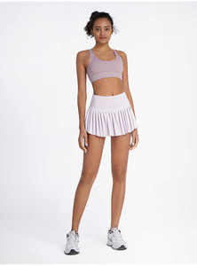 Logo personnalisé gratuit best-seller Vêtements de sport à la mode active Mini jupes de tennis plissées pour vêtements de golf pour femmes - Product Image 3