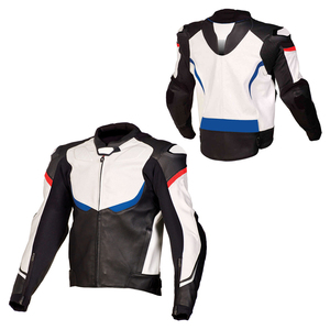 El mejor material, precio razonable, chaqueta de moto para hombre, chaqueta de cuero para carreras de motos, hecha en diseño personalizado - Product Image 3