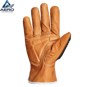 Guantes Mecánicos Personalizados OEM con Protección Contra Impactos TPR, Palma de Cuero Sintético Resistente, Guantes de Seguridad Profesionales para Trabajo Pesado - Product Image 2