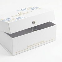 Boîte cadeau pliable de haute qualité avec insert en mousse EVA pour l'électronique, construction robuste, logo personnalisé