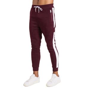 El mejor diseño de chándal de dos piezas con cremallera, recién llegado, ropa de calle ajustada, Conjunto de jogging a rayas, sudaderas con capucha de talla grande para hombre - Product Image 2