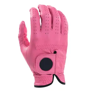 Gants de golf unisexes en cuir Cabretta de haute qualité, respirants, pour la main gauche, doux et confortables, fabriqués sur mesure - Product Image 1