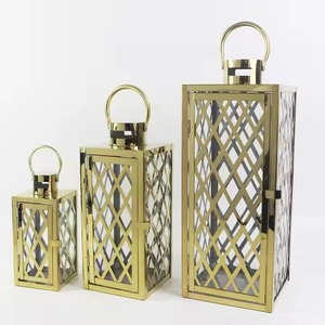 โคมไฟตกแต่งสีทองแบบปรับแต่งได้ตามต้องการสำหรับงานปาร์ตี้เครื่องใช้บนโต๊ะอาหารสำหรับเทศกาลรอมฎอนและเทศกาลฮัจญ์ - Product Image 4