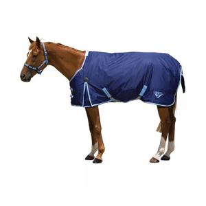 Los más vendidos, alfombras multicolores de algodón sintético para caballos, manta de invierno cómoda duradera, cubierta de lluvia de verano, azul, disponible - Product Image 1