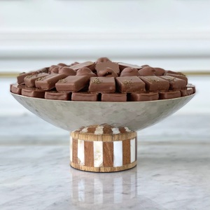 Platos para servir de chocolate Forma ovalada Dulces decorativos para el hogar Cuenco para servir para suministros de restaurante de hotel al precio más bajo - Product Image 6