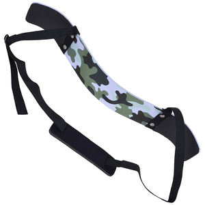 GAF Premium Cómodo Heavy Duty Arm Blaster Bicep Curl Bomber Rubber 850grm Body Building Fitness Curl Levantamiento de pesas - Product Image 3