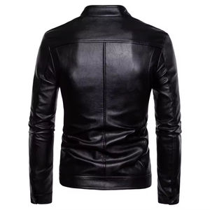 Chaqueta de Cuero 2025 Más Vendida para Hombre, Transpirable e Impermeable con Logotipo Único, Talla Grande para Mayor Comodidad, Piel de Cocodrilo - Product Image 6
