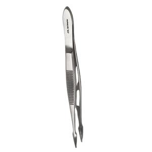 Puntas finas para extraer astillas y objetos extraños 12,5 cm de longitud Hunter Splinter Forceps Acero inoxidable de precisión - Product Image 1