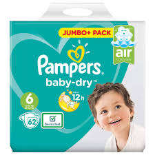 Pañales Premium Pampers para Bebé, Todos los Tamaños, Venta al por Mayor - Product Image 2