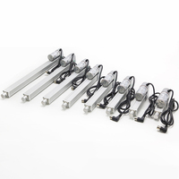 TC-03 DC 12V 24V 36V 48V 1000mm Micro muet électrique tige de poussée actionneur linéaire