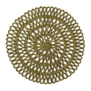 Manteles Individuales Ecológicos de Mimbre de Pasto Marino, Manteles Individuales Redondos de Paja Tejida - Product Image 3