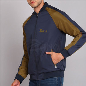 2024 chaqueta de bombardero con cuello levantado para hombre de diseño personalizado más vendida, producto de alta calidad al mejor precio - Product Image 4