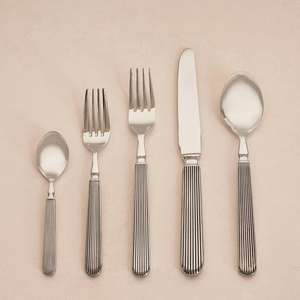 Stainless Steel Cutlery Set Modern <b>Flatware</b> for Hotel Restaurant Home Use Durable and Rust Resistant Design - Product Image 6