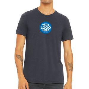 Personalizado Hip Pop peso ligero 180GSM ajuste serigrafía hombres camiseta - Product Image 4