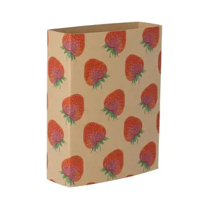 Sacs en papier promotionnels personnalisés CreaSleeve Kraft Band 149, merchandising personnalisé - Product Image 1