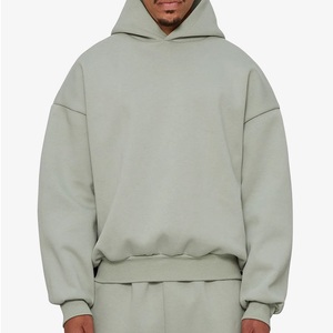 Sudadera Antiarrugas para Hombre, 500 g/m², Felpa, Sudadera con Capucha Extra Grande, Material Suave, Sostenible y Duradero - Product Image 6