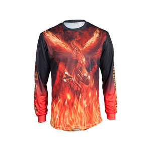 Jersey de carreras personalizado para hombres para adultos, ropa deportiva transpirable para bicicleta de Motocross hecha en Pakistán - Product Image 2
