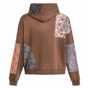 Venta al por mayor sudaderas con capucha de hombre de mejor diseño ligero 100% algodón Color sólido largo transpirable para la temporada de invierno servicio OEM disponible - Product Image 3