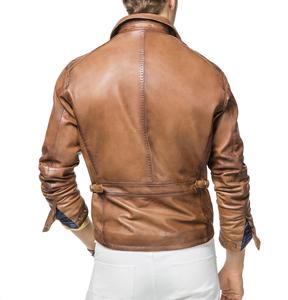 Street Style Leather <b>Jacket</b> for <b>Men</b> - Trendy & Tough - Easy Pairing with <b>Jeans</b> - <b>Black</b> Leather <b>jacket</b> for <b>men</b> - Product Image 3