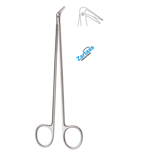 Tijeras vasculares Dietrich-Potts de acero inoxidable de alta calidad 10mm,125 grados, 18cm Fabricante y exportador - Product Image 1