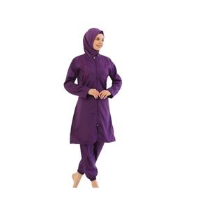 New <b>Modest</b> <b>Swimwear</b> for Muslim <b>Women</b> Comfortable Long Sleeve Hijab Burka Full Coverage Sporty Islamic Style Quick Dry - Product Image 6