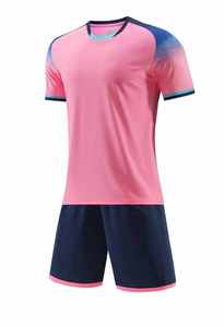 Nuevo uniforme de fútbol personalizado azul blanco-negro sublimación uniforme de fútbol personalizado completo uniforme de fútbol - Product Image 6