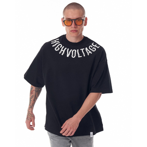 Haute Qualité Large Boxy Long Poids Lourd 100% Coton Surdimensionné Noir Blanc Respirant Séchage Rapide T-Shirt Personnalisable pour Hommes - Product Image 5