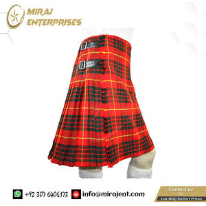 Tartan de haute qualité mode Kilts scotissh personnalisé Tartan écossais utilitaire kilt 86 yard kilts écossais - Product Image 4
