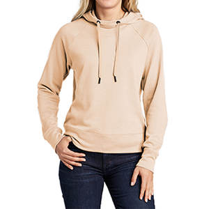 Pull à capuche décontracté OEM pour femmes Sweat-shirt en polaire à la mode avec logo à l'avant respirant coupe ample pour l'hiver - Product Image 5