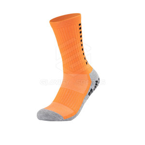 Venta directa de fábrica de alta calidad Premium Crew Merino Grip calcetines para la temporada de primavera transpirable único diseño de logotipo personalizado de punto - Product Image 6