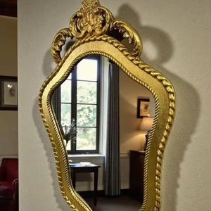 <b>vintage</b> <b>gold</b> baroque <b>mirror</b> wall <b>mirror</b> - Product Image 1