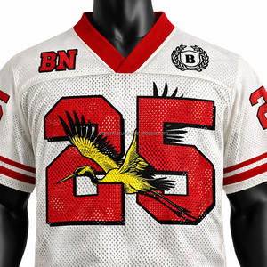 เสื้อฟุตบอลอเมริกันสไตล์ใหม่ปี 2026 สำหรับเยาวชน ราคาขายส่ง ดีไซน์ล่าสุด เสื้อฟุตบอลอเมริกันสำหรับผู้ใหญ่ - Product Image 5