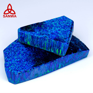 Sanwa Bello – pierre brute opale OP27 bleue de différentes formes et tailles, coupe directe d'usine pour bijoux dentaires tendance - Product Image 4