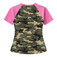 T-shirt à manches raglan pour femme, vêtements de sororité grecque, écologique, été, rose, vert, fraternité universitaire, diamants, 100% coton