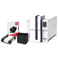 Imprimante thermique de cartes recto-verso Evolis Edikio Duplex Fast, impression de cartes CR-80, impression de cartes de prix recto-verso, certifiée CE, garantie 3 ans, 300 dpi