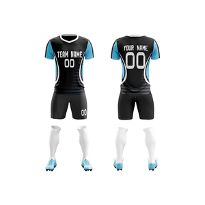 Uniformes de fútbol de equipo de color degradado transpirables, nueva llegada, OEM uniforme de equipo de fútbol de diseño, camiseta de fútbol de Francia personalizada al por mayor - Product Image 4