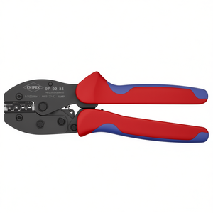 คีมย้ำสายไฟ Knipex PreciForce สำหรับขั้วต่อแบบเปิดไม่มีฉนวนเคลือบเงา ขนาดปลั๊ก 2.8+4.8 มม. - Product Image 2