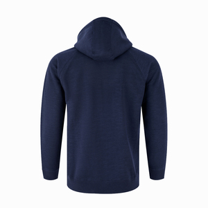 Sudadera con capucha deportiva informal para hombre, 430gsm, algodón/poliéster, invierno, gruesa, sólida, lisa, con cremallera completa, personalizada, venta al por mayor - Product Image 5